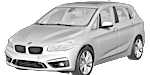 BMW F45 B1764 Fault Code